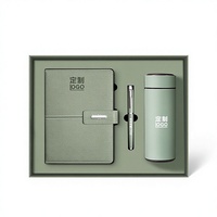 Coffret Cadeau Carnet de Notes Professionnel A5 en Similicuir avec Reliure Sans Fil – Bloc-Notes de Bureau Haute Qualité et Carnet de Comptes à Main – Idéal pour un Cadeau