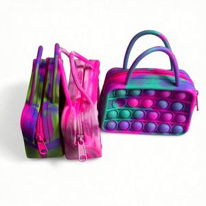 Monedero de silicona con diseño de rompecabezas, descompresión, burbujas y música, estilo Rodent Pioneer, en stock - Product Image 2