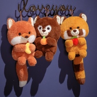 Cadeau de la Saint-Valentin Peluches design personnalisé animaux en peluche poupée arctique mignon réaliste Fennec doux peluche renard roux en peluche jouet