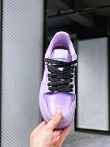 2025 artículos superventas alta calidad Bapeeess diseñador Estrella <span class=keywords><strong>zapatos</strong></span> charol PU cuero púrpura Casual deportes monopatín caminar - Product Image 2