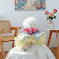Jupe en gaze respirante style Princesse des Neiges pour petits chiens et chats