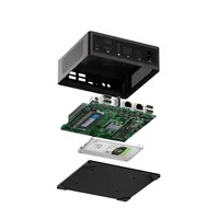 Mini PC Intel Core i5 N150 USB 3.0 Type-C RJ45 Ethernet 4K DP 2* Ordinateur de Bureau Compact 16 Go Vidéo NVMe SSD d'occasion