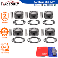 RACEORLY A2560302300 A2540300217 M256.925 2.5T 4032 Ensemble de pistons forgés 82.95mm STD pour Mercedes-Benz W167