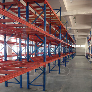 Thép hàng hóa kho công nghiệp công cụ lưu trữ giá kệ hiển thị đứng kim loại Pallet Kệ nhiệm vụ nặng nề sắt xếp chồng kệ - Product Image 3