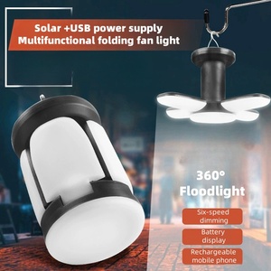 Luci da lavoro a LED <span class=keywords><strong>ricaricabili</strong></span> portatili Multi-funzionali <span class=keywords><strong>lampade</strong></span> da campeggio pieghevoli solari con funzione di emergenza - Product Image 6