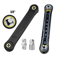 Llave Inglesa Universal Extensible, Llave Ajustable, Trinquete Automotriz, Herramientas Manuales para el Hogar, Kit de Herramientas para Automóviles, Piezas de Repuesto para Vehículos