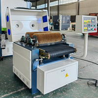 630mm planche de bois brosse métallique rouleau en acier meulage Grain faisant polissage tambour ponçage polisseuse Machine ponceuse