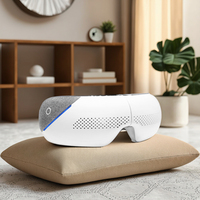 Masseur oculaire visualisé avec lecteur de musique intégré pour la relaxation Chauffage Relax