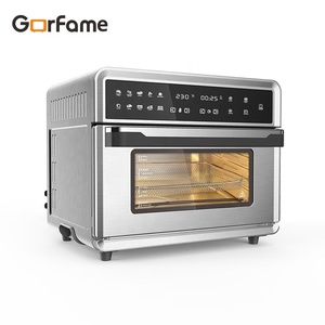 Horno Multifunción de 25L, Acero Inoxidable, <span class=keywords><strong>Freidora</strong></span> de <span class=keywords><strong>Aire</strong></span> Eléctrica, Tostadora, Horno para Pizza con Pantalla Táctil Digital para Cocinar en Casa - Product Image 1