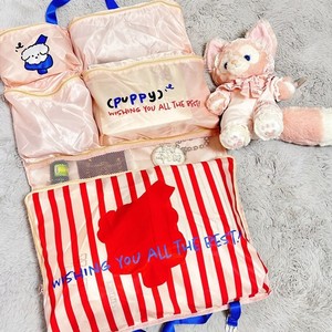 6 In 1 Travel Organizer Bag With Compartments Large Capacity Clothing Suitcase Tote Portable For Women - Product Image 1