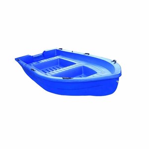 Bote de Pesca de PE de 4 Metros con Motor Fuera de Borda, Doble Capa Resistente para Pesca Familiar - Product Image 2