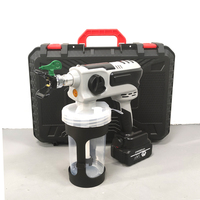 Pistolet de pulvérisation de peinture à batterie au lithium 21V de haute qualité, moteur sans balais, 1300 ml, pour la décoration