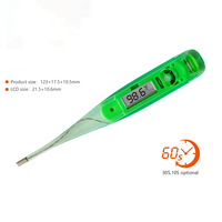 Termometer Digital tubuh, pendeteksi suhu listrik medis tahan air, termometer tubuh Digital untuk bayi