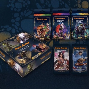 ชุดการ์ดสะสม Rune War League of Legends Origin Series Booster Pack ชุดประกอบสำเร็จ Trials of the Land สำหรับการเล่นการ์ด - Product Image 1