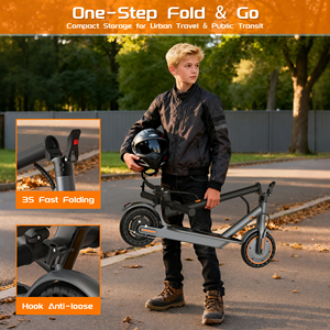 Monopattino Elettrico Pieghevole per Bambini, Motore 36V 350W, Leggero e Portatile, Pronto in Magazzino UE, Spedizione Gratuita - Product Image 5