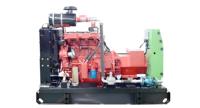 Groupe électrogène au biogaz GPL à combustion rapide haute puissance, type ouvert, gaz naturel, 80% d'efficacité, démarrage 24V CC pour une production stable