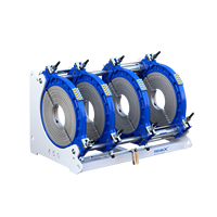 Soudeuse par fusion bout à bout hydraulique Welping FX450 pour tuyaux HDPE 180-450 mm, machine de thermofusion pour tuyaux PE eau et gaz