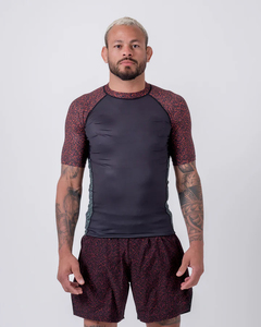 เสื้อรัดกล้ามเนื้อสำหรับผู้ใหญ่แบบยูนิเซ็กซ์สำหรับ MMA - ออกแบบตามหลักสรีรศาสตร์ ป้องกันเชื้อโรค ป้องกันรังสียูวี ผ้าโพลีเอสเตอร์/สแปนเด็กซ์ 220 กรัม พิมพ์ลายด้วยความร้อน - Product Image 1