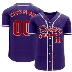 Maglia da Baseball in bianco da uomo, - Product Image 4