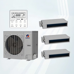 Aire Acondicionado de Bajo Ruido, Tipo Cassette de Piso y Techo, Unidad Interior Split, Motor R410A, Aire Acondicionado Comercial Ligero - Product Image 1