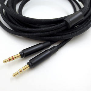 Kabel Audio pengganti untuk Headset Beyerdynamic T1 generasi ke-2 3nd T5 6.35 hingga 3.5mm L R 1.5M konektor XLR - Product Image 5