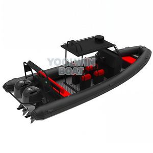 Gommone Semirigido Sportivo Commerciale ad Alte Prestazioni 760 con Scafo in Alluminio a V Profonda Saldato, Leggero e Adatto al Mare (RIB) - Product Image 6