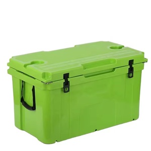 Glacière rotomoulée 78QT avec 4 roues <span class=keywords><strong>de</strong></span> plage, chaise avec dossier, règle <span class=keywords><strong>de</strong></span> pêche et panier – Étanche et isolée <span class=keywords><strong>pour</strong></span> la promotion <span class=keywords><strong>de</strong></span> la bière à la plage - Product Image 3
