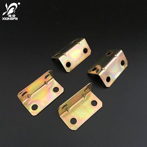 Support d'angle en L Xiongfa 3006, connecteur de support d'étagère en métal plaqué, accessoire de quincaillerie à 90 degrés - Product Image 1