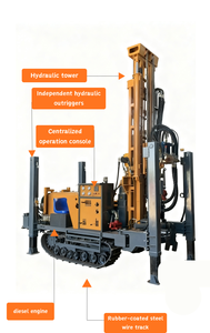 Máy khoan Giếng Nước 180 mét để bán máy khoan nước Máy khoan nước 200m lỗ khoan - Product Image 5