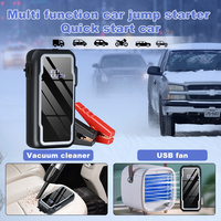 2025 Booster de voiture populaire CY013 démarreur de saut Portable à écran numérique complet avec compresseur de pompe à Air chargeur de téléphone