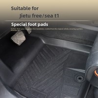 Tapis de sol TPE pleine couverture et tapis de coffre pour Jetour T1 Aftermarket Freedomer 2mm