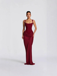 Buy In Bulk Wine Red Lace Dress 1k+ | Alibaba.com