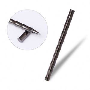 High Quality Logo Imprinted Corporate Gift 0.7mm Bamboo Business Writing Ballpoint <b>Pen</b> Steel Gel <b>Pen</b> Premium 0.7mm Writing Width - Product Image 6