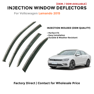 Déflecteurs de fenêtre latérale pare-pluie pour Toyota Cruiser 2019-2020 accessoires auto - Product Image 2