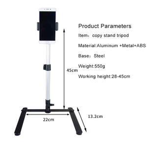 Ảnh Chiếu Đứng Với Điện Thoại Kẹp Trên Điện Thoại Núi Điện Thoại Đứng Mini Có Thể Điều Chỉnh Bàn Monopod - Product Image 2