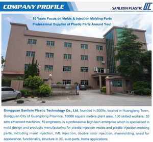 Moldes de plástico de tarjeta T de inyección de doble color de fábrica SLX, componentes de PC TPU, fabricante de moldes de dos colores - Product Image 6