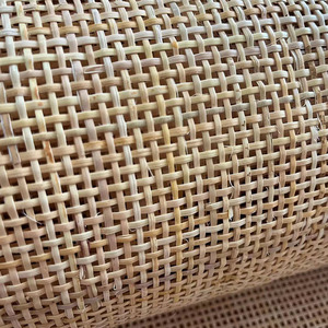Anyaman Rotan Alami Grosir Cina untuk Dekorasi Furnitur, Anyaman Rotan Alami 6X6 Jaring Terbuka - Product Image 4