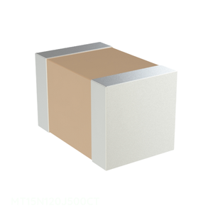 Condensador cerámico MLCC de montaje superficial MT15N120J500CT, 12 pF, 50 V, C0G/NP0, 0402 (1005 métrico), CAP CER 12PF original. - Product Image 1