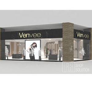 Nuevo concepto comercial centro comercial tienda de muebles pantalla prenda ropa tienda escaparate - Product Image 6