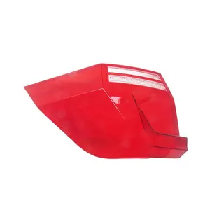 PORBAO Auto Iluminação Sistema vermelho fora LED Taillight Lens Cover 17 anos para TIGUANn