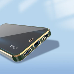 เคสโทรศัพท์กันกระแทกแบบใสเคลือบโครเมียม TPU สำหรับ Vivo V20 SE <span class=keywords><strong>V23</strong></span> S1 Pro V21 <span class=keywords><strong>E</strong></span> 4G Y20 Y50 Y31 V17 Y19 - Product Image 6