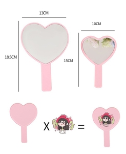 Specchi <span class=keywords><strong>a</strong></span> forma di <span class=keywords><strong>cuore</strong></span> personalizzati di diverse dimensioni piccoli portatili all'ingrosso San Valentino compatti <span class=keywords><strong>a</strong></span> forma di <span class=keywords><strong>cuore</strong></span> <span class=keywords><strong>specchio</strong></span> portatile portatile - Product Image 3