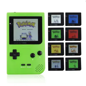 OSD versi Menu putih bening Q5 IPS lampu latar LCD Retro Pixel sistem Mod GameBoy Pocket Konsole