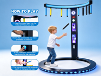 OEM Anpassbare RGB-Licht-Sensorik-Fangstäbe für Familienfeiern, Geschwindigkeits-Reflex-Hand-Auge-Koordination, Beweglichkeitstraining, Fallende Stäbe Spielzeug