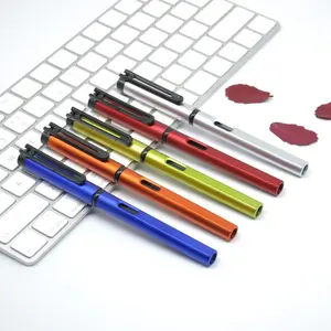 Hot Selling Günstige Werbe geschenk Benutzer definierte Logo Multi color Gel Ink Pen Set