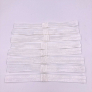Off Bianco FOE fasce Fold Negli Elastico Dei <span class=keywords><strong>Capelli</strong></span> della fascia di stirata Hairbands Dei <span class=keywords><strong>Capelli</strong></span> Intercambiabili arco per Appena Nato Del Bambino Del Bambino Delle Ragazze - Product Image 4