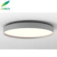 Plafonnier intérieur rond carré encastré pour montage en surface Lampes suspendues au design moderne