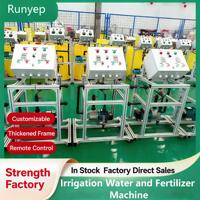 Machine d'irrigation et d'engraisnement manuelle à trois voies en alliage d'aluminium Runyep pour serres, jardins et agriculture, multi-canaux en option, stable