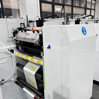 HJRYIN-650 6 couleurs en ligne feuille papier Film imprimante flexographique système d'inspection ensemble de refendage Machine d'impression Flexo