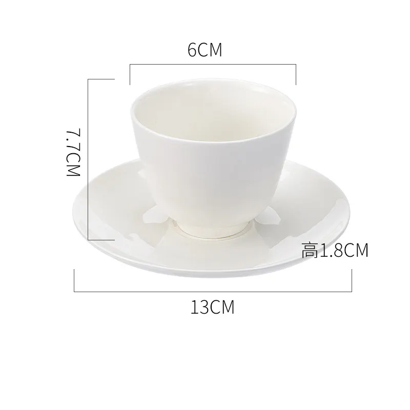 wholesale Ceramic Gifts Coffee Cups Reinforced Porcelain Cups coffee and tea ceramic coffee cup